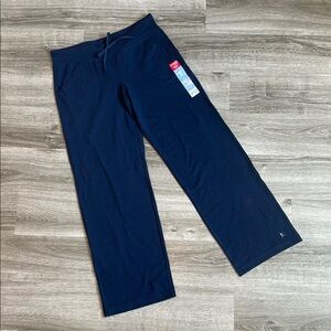 NEW Danskin Now navy blue petite relaxed pants